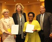 Group photograph after the signing of the MoU